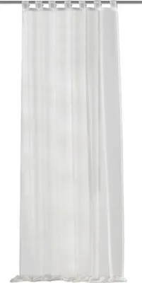 Produktbild von Schlaufenschal Voile weiß 140x245 cm