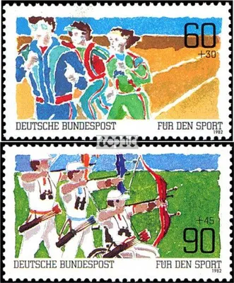 Produktbild von Briefmarken BRD (BR.Deutschland) 1982 Mi 1127-1128 (kompl.Ausgabe) postfrisch Sporthilfe