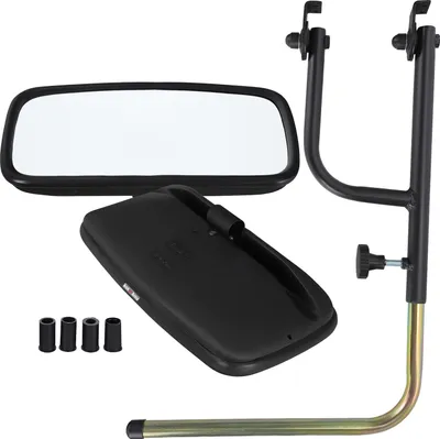 Produktbild von KOTARBAU® Traktor Spiegel Universal 36,5x19 cm PVC Teleskop Spiegelhalter für Rückspiegel 48-71 x 33 cm Traktor LKW Spiegel Rückfahrspiegel mit Halterung Spiegel Landwirtschaft Spiegelarm