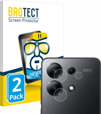 Produktbild von 2x Für Xiaomi Redmi Note 13 4G (NUR Kameraschutz) Schutzfolie BROTECT Displayschutz Display Schutz Folie Klar Transparent