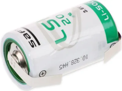 Obrázok produktu pre Lítiová batéria SAFT LSH 20-CNR, D, s U-pájkou, 3,6 V-, 13000 mAh