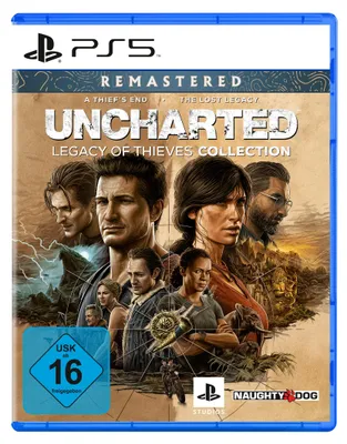 Zdjęcie produktu dla Sony Interactive Entertainment Uncharted: Legacy of Thieves Collection, PlayStation 5, Powyżej 13 lat, Nośnik fizyczny