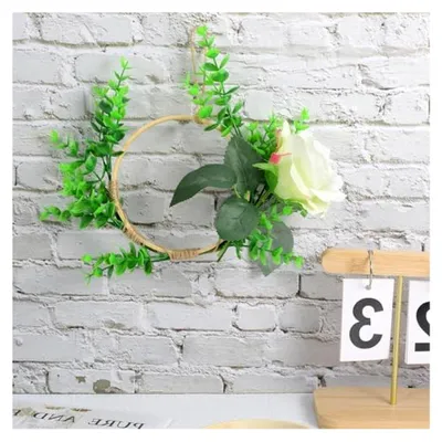 Produktbild von 10 Stück Bambusringe Runde Blumenreifen für Traumfänger und Makramee Bastelarbeiten