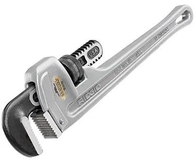Productafbeelding van Ridgid 814 aluminium buis tang, 350 mm (14 inch), geschikt voor buizen tot 50 mm