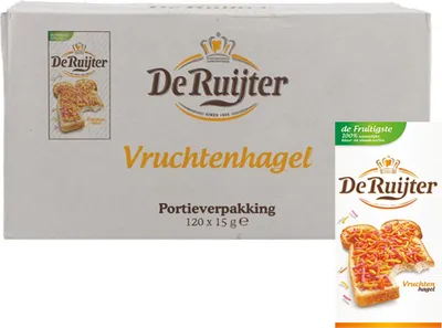 Produktbild von De Ruijter - Fruchtstreusel - 120x 15g