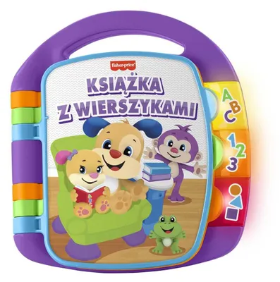 Produktbild von Fisher-Price FRC70 - Ucz się i śmiej Książka z wierszykami