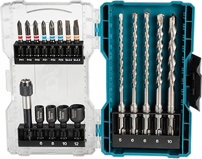 Immagine prodotto di Makita E-07026 - Set di bit e punte (18 pezzi)