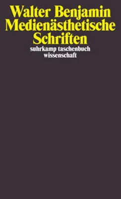 Produktbild von Medienästhetische Schriften