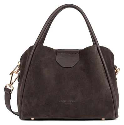 Image de Lancaster Sac à main Aimantée S Suède Ida Marron