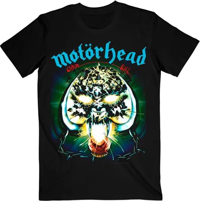 Obrázek produktu pro Motorhead - Tričko "Overkill" pro muže/dámy Uni RO963 (M) (Black)