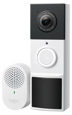 Produktbild von Tapo D210 Video-Türklingel 2K Akku Nachtsicht IP65 KI WLAN