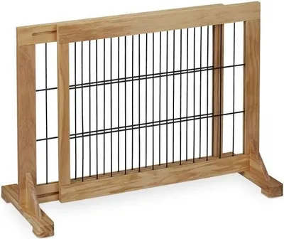 Immagine prodotto di Cancello di sicurezza retrattile in legno naturale
