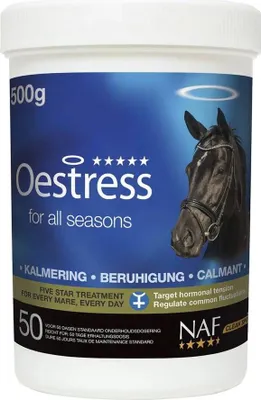 Immagine prodotto di NAF Oestress polvere 0,5 kg Mangime complementare per cavalle Mangime complementare