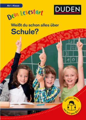 Obrázok produktu pre Dein Lesestart: Weißt du schon alles über Schule? Ab 1. Klasse