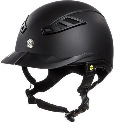 Image de Back On Track Eq3 Lynx Smoth Casque Noir 50-53 cm Noir 50-53 cm