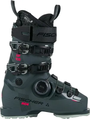 Image de Fischer Rc4 105 Lv Vac Boa Chaussures de ski alpin Gris 24.5 Hommes,Femmes Gris 24.5