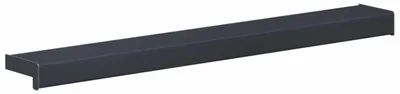 Produktbild von vidaXL Fensterbank Anthrazit mit Holzmaserung 100 x 10 x 4,5 cm PVC