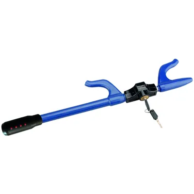 Produktbild von Olympia LKL 107 - Lenkradverriegelung - Schlüssel - Blau - 60 mm - 560 mm - 110 mm