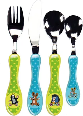 Produktbild von Trötsch Der kleine Maulwurf Besteckset Maulwurf Fahrzeuge