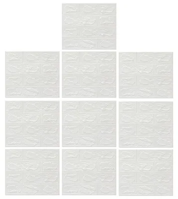 Zdjęcie produktu dla Płyta 3D na ścianę - Samoprzylepna - Premium pianka - Wodoodporna - Odporny na uderzenia - 30 x 35 cm - Łatwa instalacja - Panel ścienny