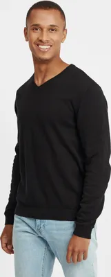Produktbild von SOLID SDAlegre Herren Strickpullover Feinstrick Pullover mit V-Ausschnitt
