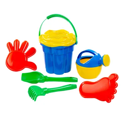 Immagine prodotto di Set di secchielli Cavallino Classic Blu, 7dlg.