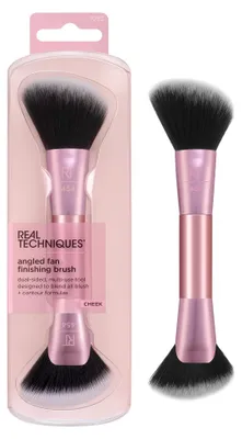 Produktbild von Real Techniques Schräger Fächerpinsel, doppelseitiges Make-up-Tool für Rouge, Br