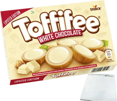 Produktbild von Toffifee White Chocolate (125g Packung) + usy Block