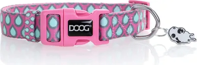 Produktbild von DOOG Halsband Luna pink/tear drop, Größe: S
