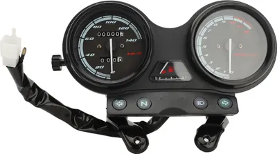 Obrázek produktu pro Kombinovaný 12 V motocyklový tachometr s přesným zobrazením, stylový tachometr pro YBR 125 v mechanickém provedení se dvěma sloupci na zadní straně