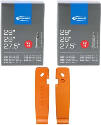 Produktbild von Schwalbe 2x Schlauch SV19 (40/62-584/622/635) - 27,5/28/29 x1.50-2.40" Zoll S...