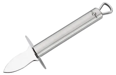 Austernbrecher Parma, silber, 10 cm, Edelstahl