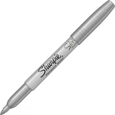 Obrázok produktu pre Sharpie Metallic Marker 1.4mm silber 12 Stück in Schachtel