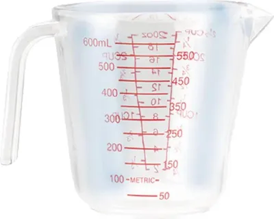 Obrázok produktu pre Plastová odmerka 600ml - Ibili