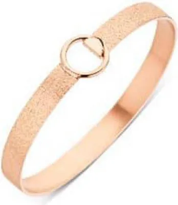Produktbild von Victoria Armband aus Edelstahl, Roségold, 60 mm Durchmesser, schlichtes Design