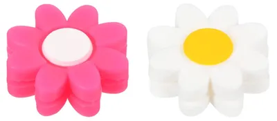 Productafbeelding van Tennisdempers 2-Pack voor Vibrationdemping in Roze en Wit