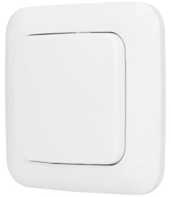 Produktbild von Smartwares SH4-90162 Funk-Wandschalter mit Batterie SH5-TSW-A, Leiter, Weiß, Kunststoff, IP20, 433.92 MHz, 30 m