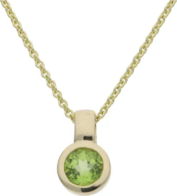 Produktbild von Kettenanhänger Gold 333 Peridot JL39-02-0843 JuwelmaLux