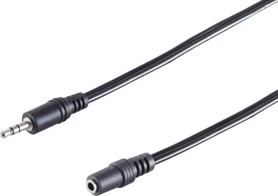 Produktbild von Klinkenstecker 3,5mm / Klinkenbuchse 3,5mm , 3,0m