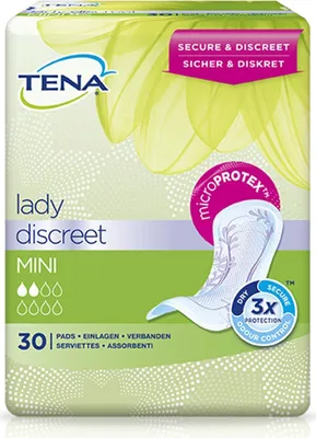 Produktbild von TENA Lady Discreet 30 Stück Mini