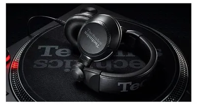 Produktbild von Technics EAH-DJ1200 Kopfhrer Kabelgebunden Kopfband Musik Schwarz
