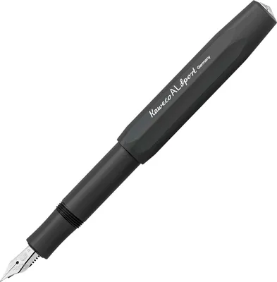 Produktbild von Fountain Pen Kaweco Sport Aluminium schwarzes Medium