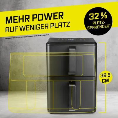 Image de Friteuse à air chaud GOURMETmaxx 2400 W