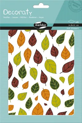 Produktbild von Maildor Decoraty 6 Bogen A5 Blätter