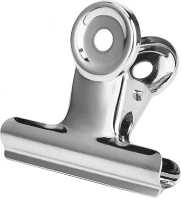 Produktbild von 40 Stück kleine Verschlussclips Metall | 38mm Tüten Clips | Brief Klammern aus Edelstahl mit starker Federkraft | Lebensmittelbeutel Verschlussklammern | Metallklemmen für ein luftdichtes Abschließen