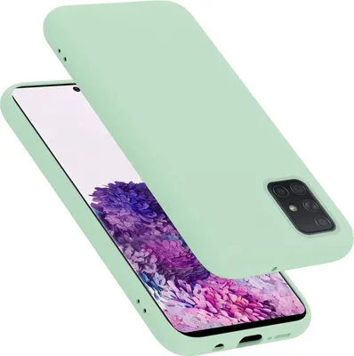 Obrázok produktu pre Cadorabo ochranné puzdro pre Samsung Galaxy A71 4G v zelenej farbe puzdro na mobilný telefón obal TPU Etui