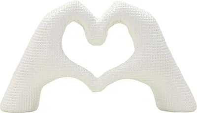 Image de Mauro Ferretti Sculpture Mains Lover Blanc 25x7.5x13.5cm Polyresin Blanc