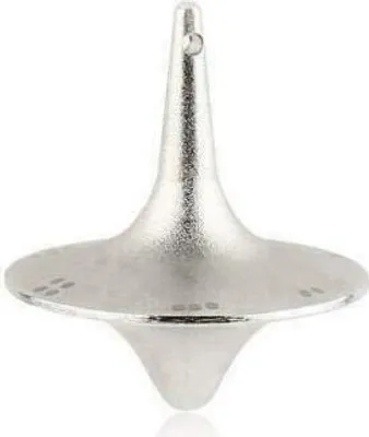 Image de Gyroscope Spinning Top Alliage Gyroscope-l'équilibre parfait entre performance et beauté,Argent,1 pièce