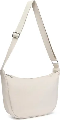 Image de Nylon Femme Crossbody Sac à bandoulière Sangle réglable Noir