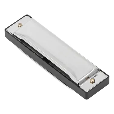 Image de Harmonica diatonique,Harmonica 10 trous,Harmonica clé de do,Harmonica en alliage d'aluminium,Harmonica portable,Harmonica